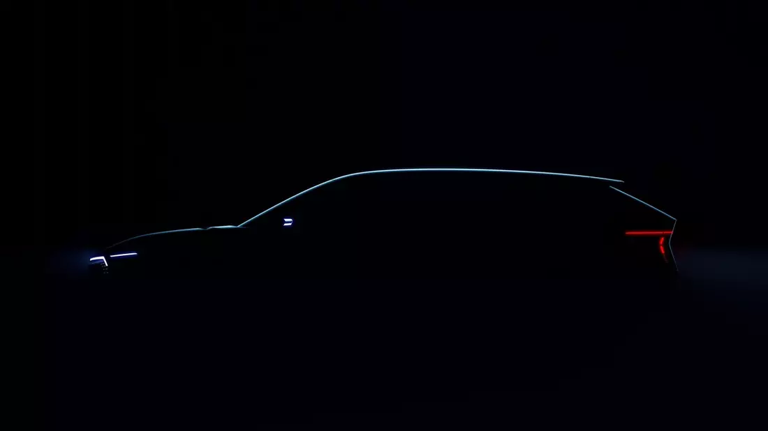 Škoda Vision O: Erste Silhouetten der Studie geben Einblick in die Zukunft der Marke im Kombisegment - Bild: presseportal.de