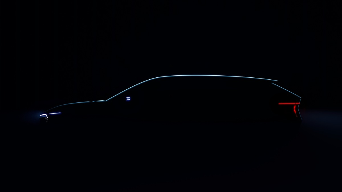 Škoda Vision O: Erste Silhouetten der Studie geben Einblick in die Zukunft der Marke im Kombisegment - Foto: presseportal.de