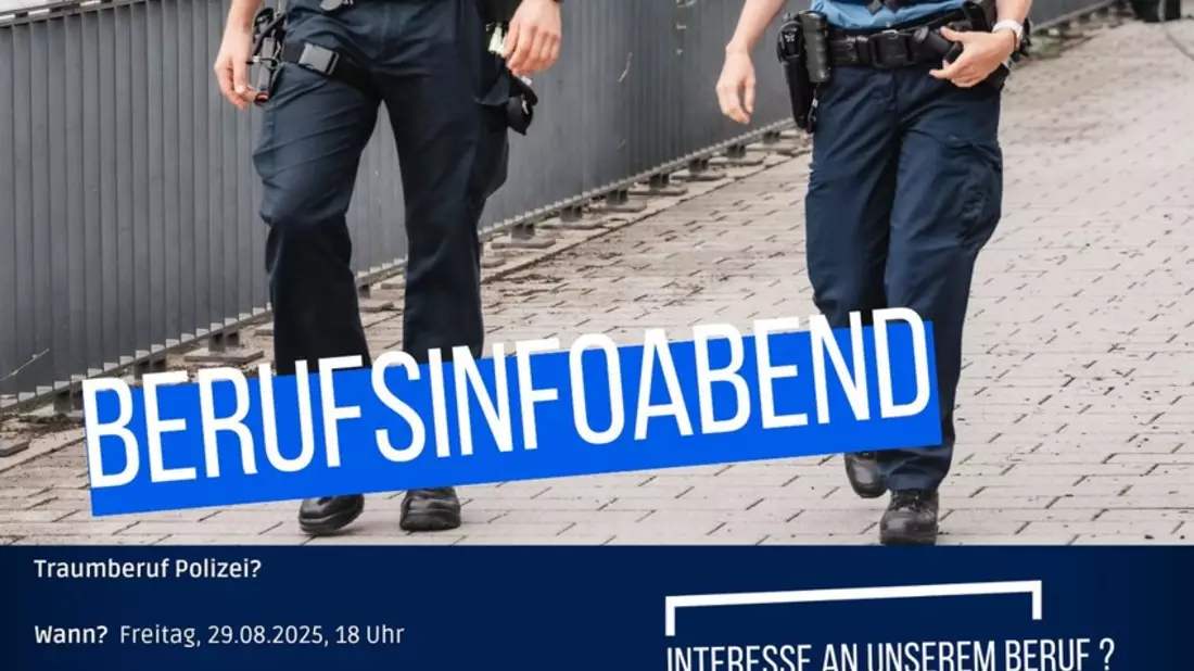 POL-PPRP: Berufsinfoabend der Polizeiinspektion Ludwigshafen 1 - Bild: presseportal.de