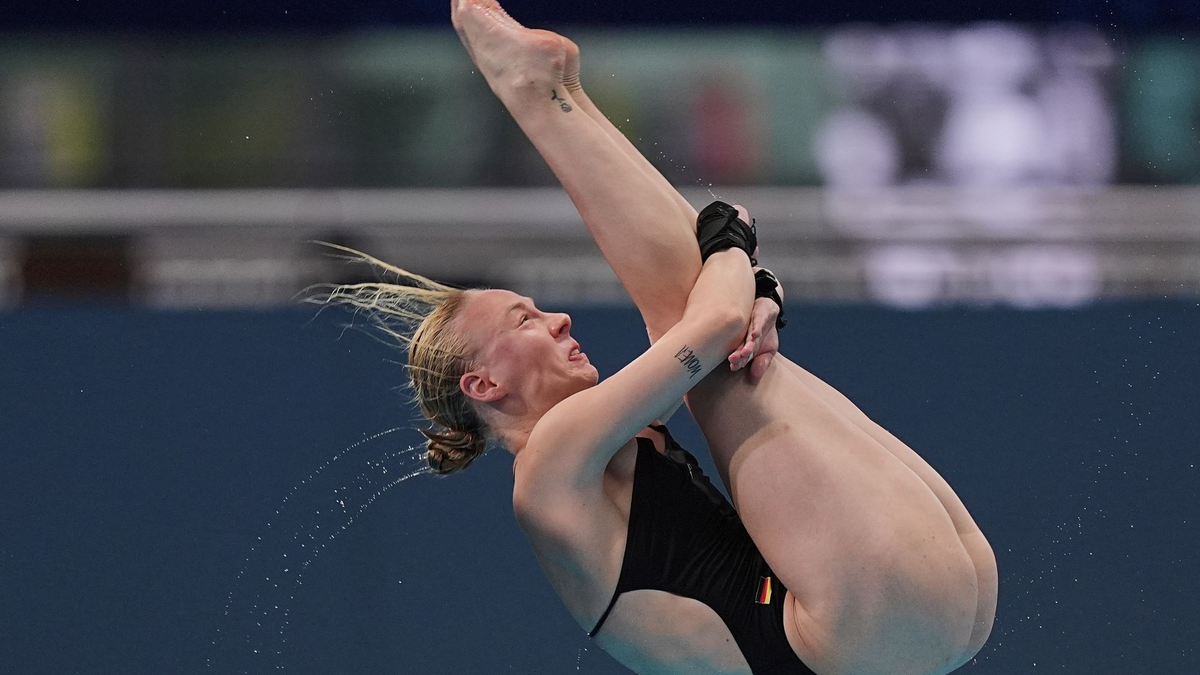 Pauline Pfeif feiert in Singapur den größten Erfolg ihrer bisherigen Karriere. - Foto: Ng Han Guan/AP/dpa