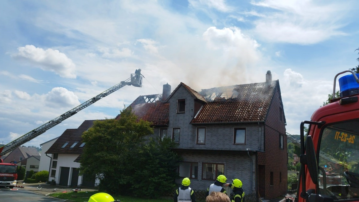 POL-HI: Wohnhausbrand in Alfeld - Ursache unbekannt - Foto: presseportal.de