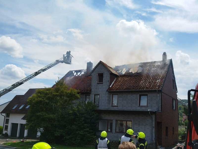 POL-HI: Wohnhausbrand in Alfeld - Ursache unbekannt - Foto: presseportal.de