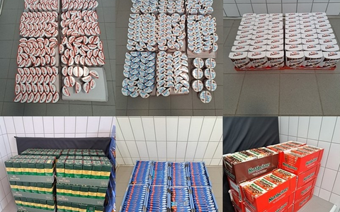 POL-HM: Süße Überraschung - Große Mengen an Schokolade bei Polizeikontrolle entdeckt - Foto: presseportal.de