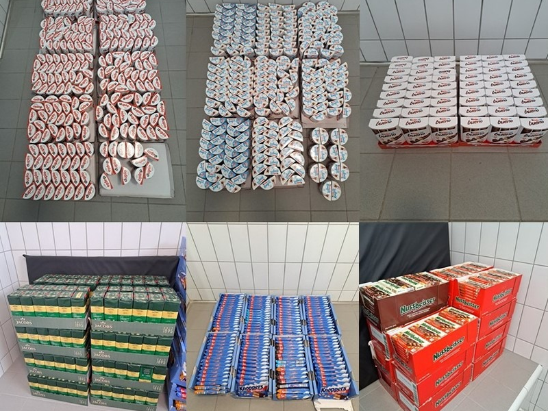 POL-HM: Süße Überraschung - Große Mengen an Schokolade bei Polizeikontrolle entdeckt - Foto: presseportal.de