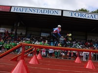 Sportliche Fitness + hohe Konzentration = spannende Wettbewerbe / Deutsche Feuerwehr-Meisterschaften im Internationalen Feuerwehrsportwettkampf eröffnet - Foto: presseportal.de