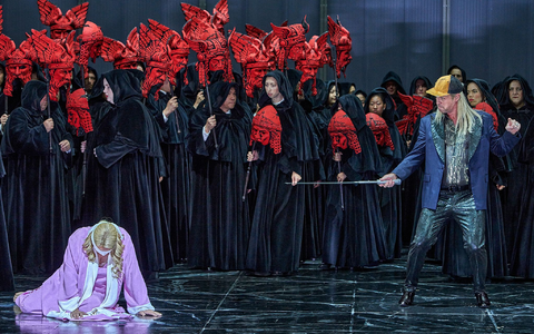 Eine Szene aus der Oper «Götterdämmerung».  - Foto: Enrico Nawrath/Bayreuther Festspiele/dpa