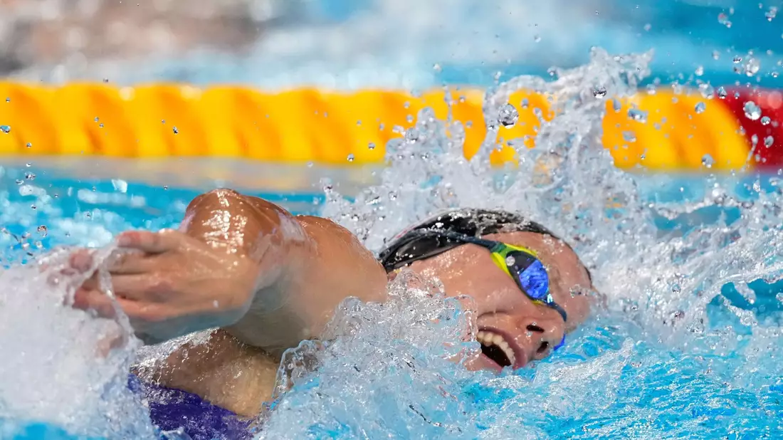 Isabel Gose hat über 800 Meter Freistil den sechsten Platz belegt. - Bild: Vincent Thian/AP/dpa