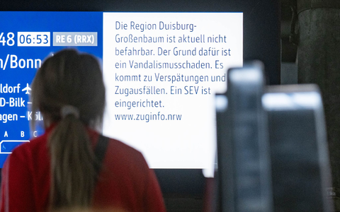 Weiterer Brandanschlag auf Bahnstrecke. - Foto: Benjamin Westhoff/dpa