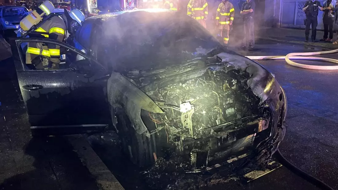 POL-AC: Fahrzeugbrand in Aachen - Kriminalpolizei ermittelt - Bild: presseportal.de
