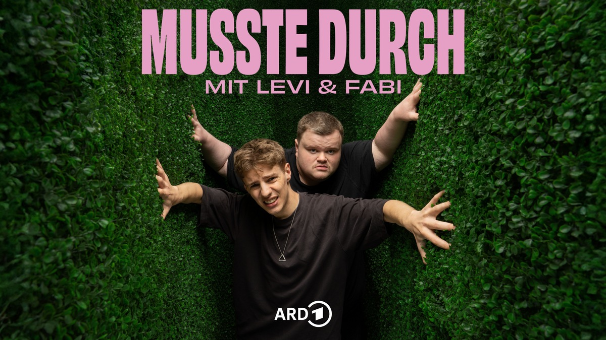 „Musste durch – mit Levi & Fabi“ / Junge Programme der ARD starten gemeinsamen Podcast - Foto: presseportal.de