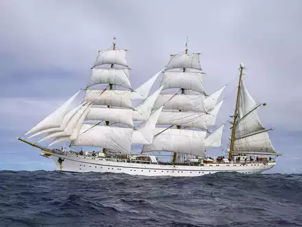 Gorch Fock bricht zu einmaliger Ausbildungsreise auf / Nachwuchsgewinnung im Fokus - Foto: presseportal.de
