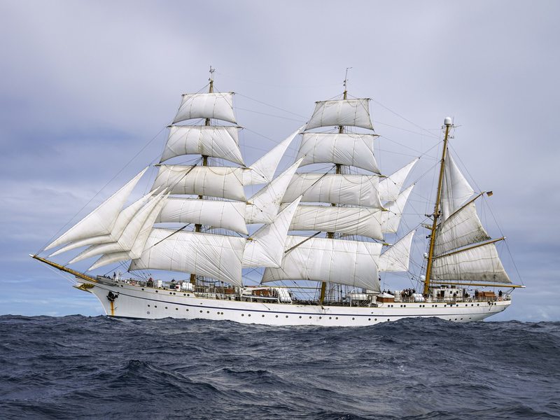 Gorch Fock bricht zu einmaliger Ausbildungsreise auf / Nachwuchsgewinnung im Fokus - Foto: presseportal.de