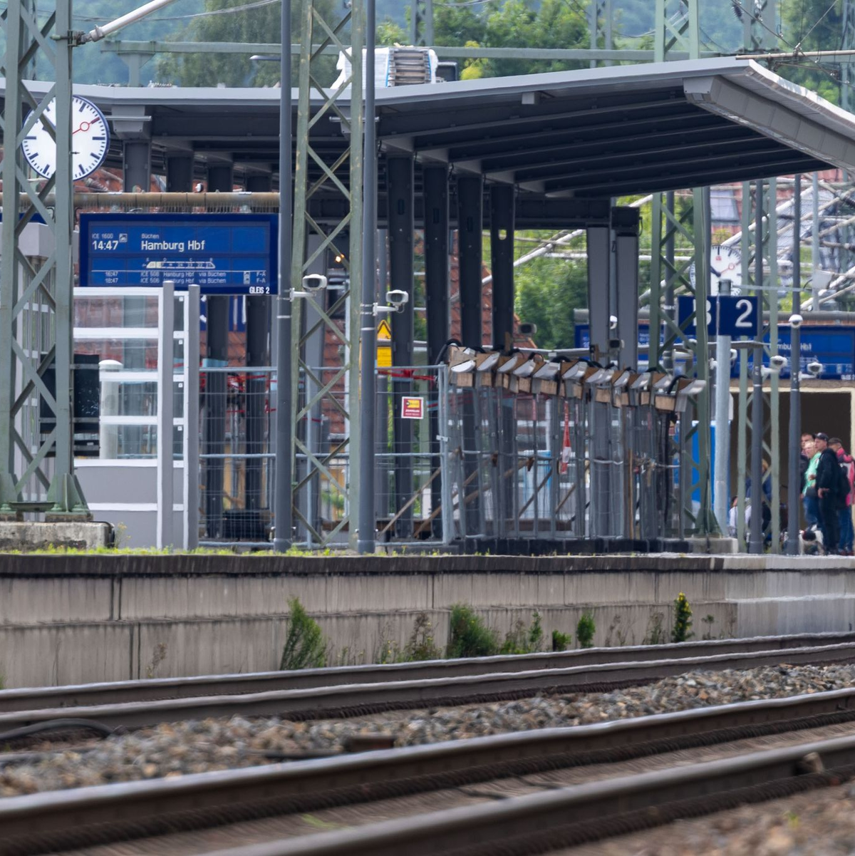 Der Startschuss für die Generalsanierung der Bahnstrecke Hamburg - Berlin ist gefallen.  - Foto: Jens Büttner/dpa