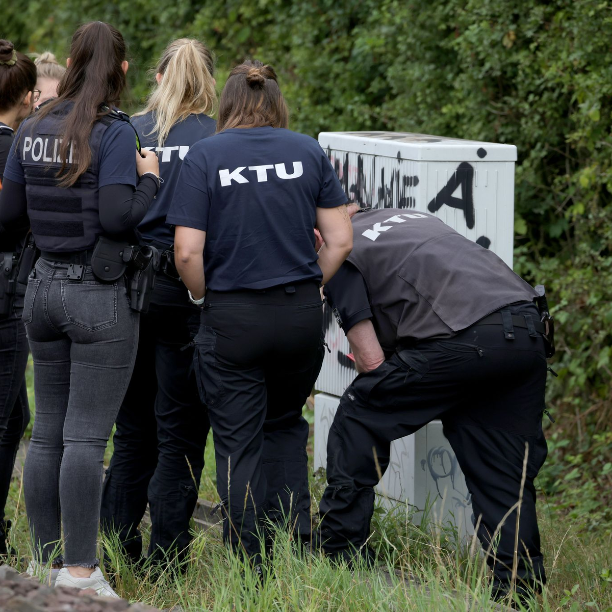 Weiterer Brandanschlag auf Bahnstrecke in Düsseldorf - Foto: Christoph Reichwein/dpa
