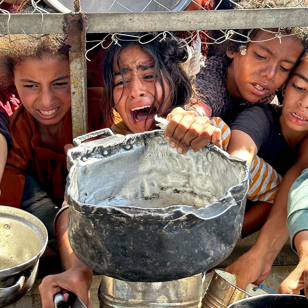 Machen statt Reden - Hannover und Düsseldorf möchten vorangehen und Kriegskindern helfen. (Archivbild) - Foto: Moaz Abu Taha/APA Images via ZUMA Press Wire/dpa