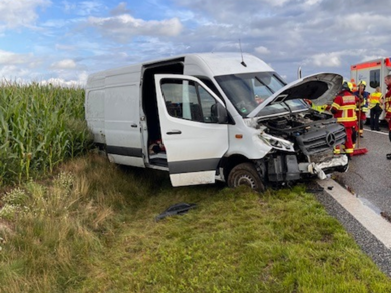 POL-LWL: Zwei Unfälle bei Starkregen auf der A14 - Foto: presseportal.de