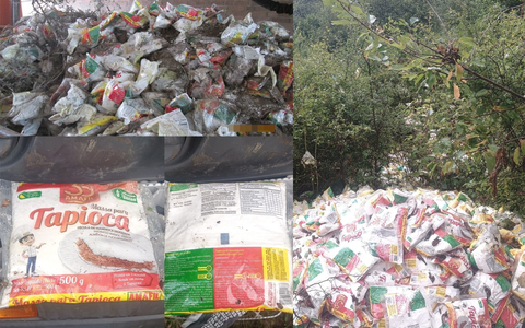 Mittelhessen: LAHN-DILL-KREIS: mehrere hundert Kilogramm Müll im Wald illegal abgeladen + in Kellerraum eingebrochen - Foto: presseportal.de