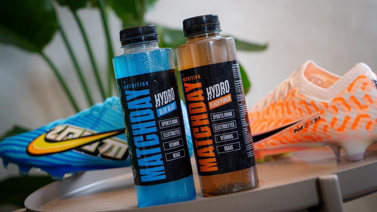 Schluss mit Zuckerwasser: Der HYDRO Sports Drink von MATCHDAY NUTRITION® ist die bessere Alternative zu herkömmlichen Sportgetränken - Foto: presseportal.de