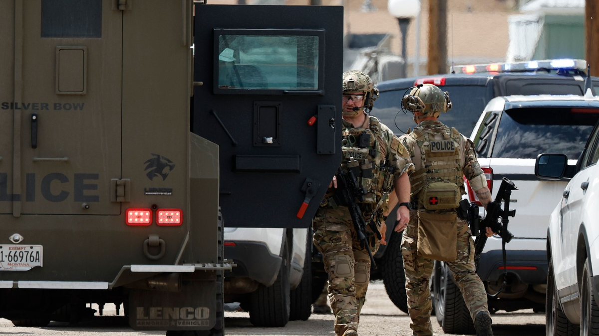 Schüsse in Anaconda im US-Bundesstaat Montana. - Foto: Joseph Scheller/The Montana Standard/AP/dpa
