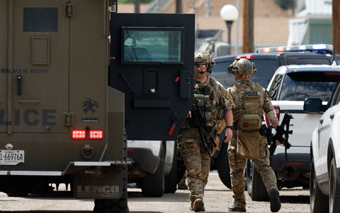 Schüsse in Anaconda im US-Bundesstaat Montana. - Foto: Joseph Scheller/The Montana Standard/AP/dpa