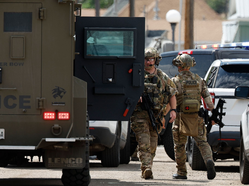 Schüsse in Anaconda im US-Bundesstaat Montana. - Foto: Joseph Scheller/The Montana Standard/AP/dpa