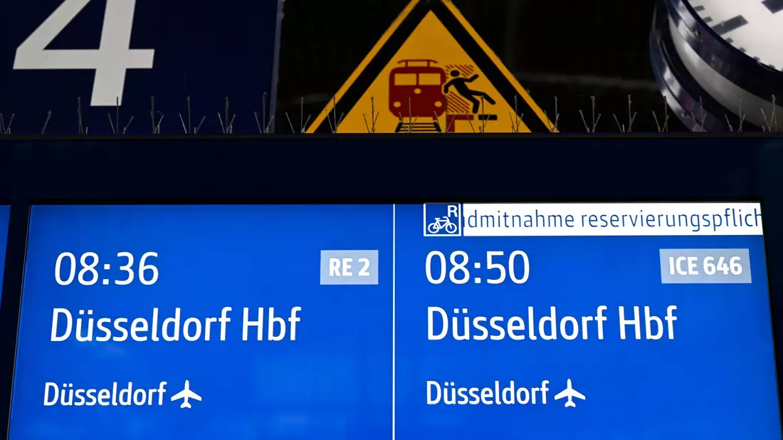 Bei der Bahn hat es innerhalb von zwei Tagen einen dritten mutmaßlich vorsätzlich verursachten Kabelbrand gegeben. - Bild: Roberto Pfeil/dpa