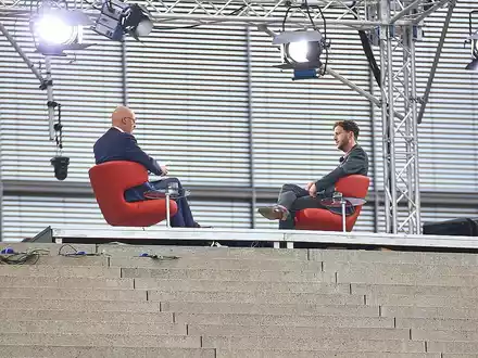 ARD-Sommerinterview mit Felix Banaszak am 03.08.2025 - Foto: über dts Nachrichtenagentur