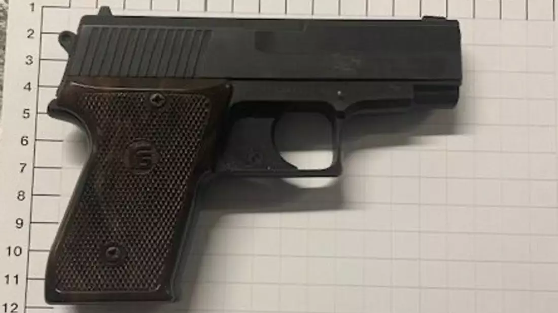 BPOL NRW: Bundespolizei findet Schreckschusswaffe - Bild: presseportal.de