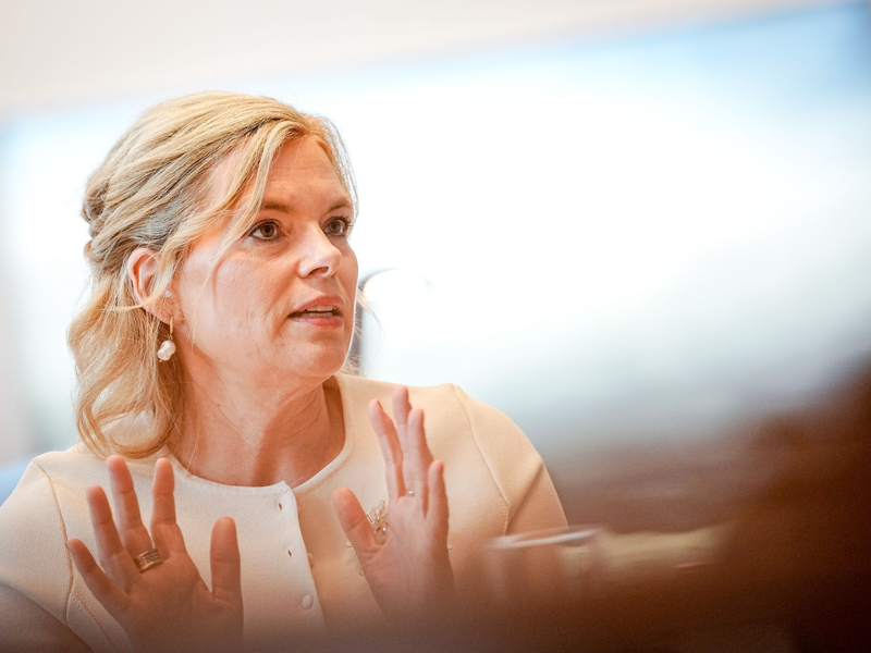 Bundestagspräsidentin Julia Klöckner kritisiert eine Entwertung der Erststimme.  - Foto: Kay Nietfeld/dpa