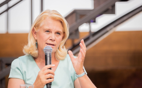 Die CDU-Bundestagsabgeordnete Saskia Ludwig hat an einer Veranstaltung einer rechten Denkfabrik in Ungarn teilgenommen. (Archivbild) - Foto: Christoph Soeder/dpa