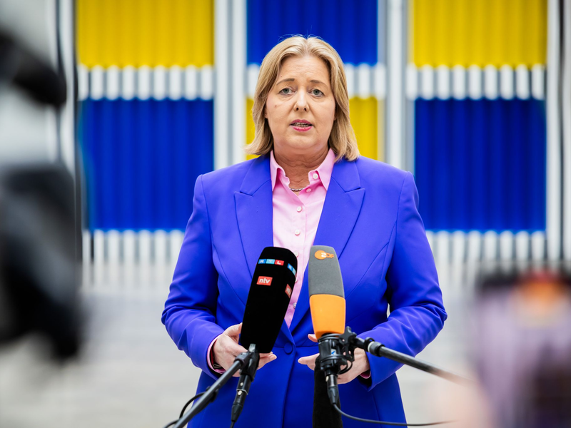 Sozialministerin Bas ist zuständig für die Umsetzung der geplanten Bürgergeld-Reform. (Archivbild) - Foto: Christoph Soeder/dpa