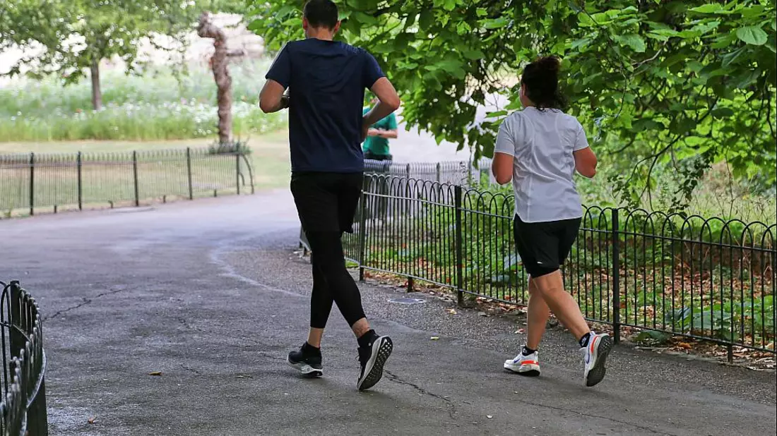 Jogger in einem Park (Archiv) - Bild: über dts Nachrichtenagentur