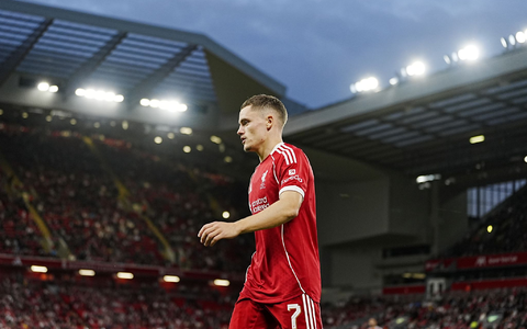 Bekam bei seiner Auswechslung viel Applaus: Florian Wirtz - Foto: Peter Byrne/PA Wire/dpa