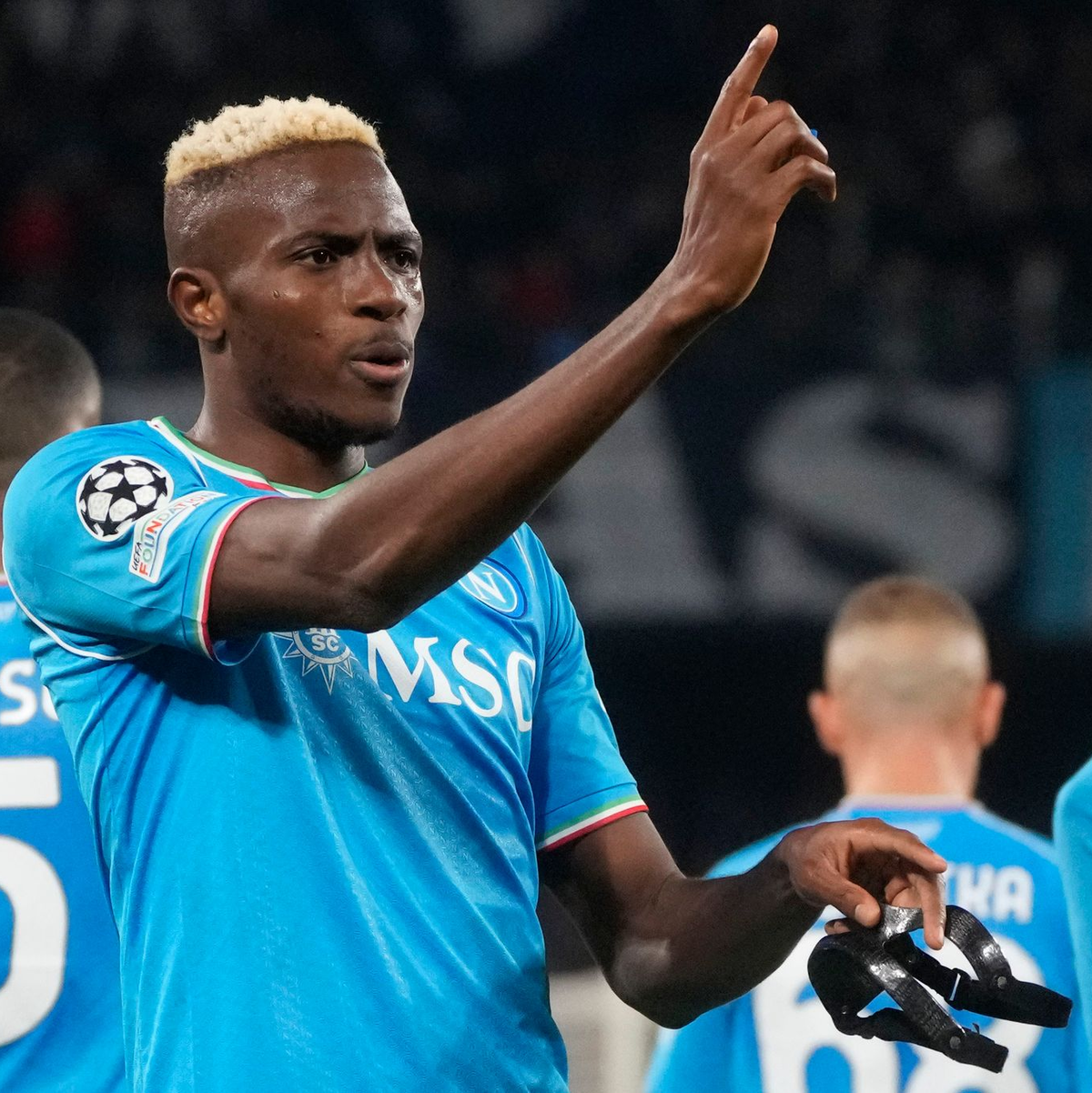 Wechselt Victor Osimhen nun fix von Neapel zu Galatasaray? - Foto: Gregorio Borgia/AP/dpa