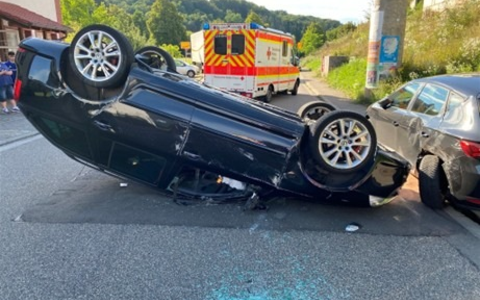POL-PIZW: Alleinunfall mit leicht verletzter Person - Foto: presseportal.de