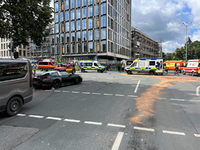 LPI-J: Rettungswagen bei Einsatzfahrt in Unfall verwickelt - Foto: presseportal.de