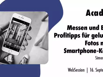 Messen und Events: Profitipps für gelungene Fotos mit der Smartphone-Kamera / Ein Online-Seminar der news aktuell Academy - Foto: presseportal.de