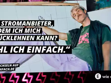 Fühl ich einfach: E WIE EINFACH zeigt, wie man die junge Zielgruppe begeistert. Emotionale Kampagne mit Sänger Kasi setzt dabei voll auf Gen-Z-Awareness. - Foto: presseportal.de