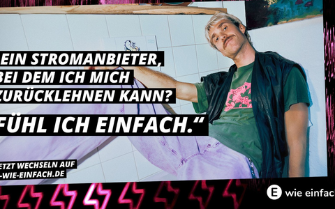 Fühl ich einfach: E WIE EINFACH zeigt, wie man die junge Zielgruppe begeistert. Emotionale Kampagne mit Sänger Kasi setzt dabei voll auf Gen-Z-Awareness. - Foto: presseportal.de