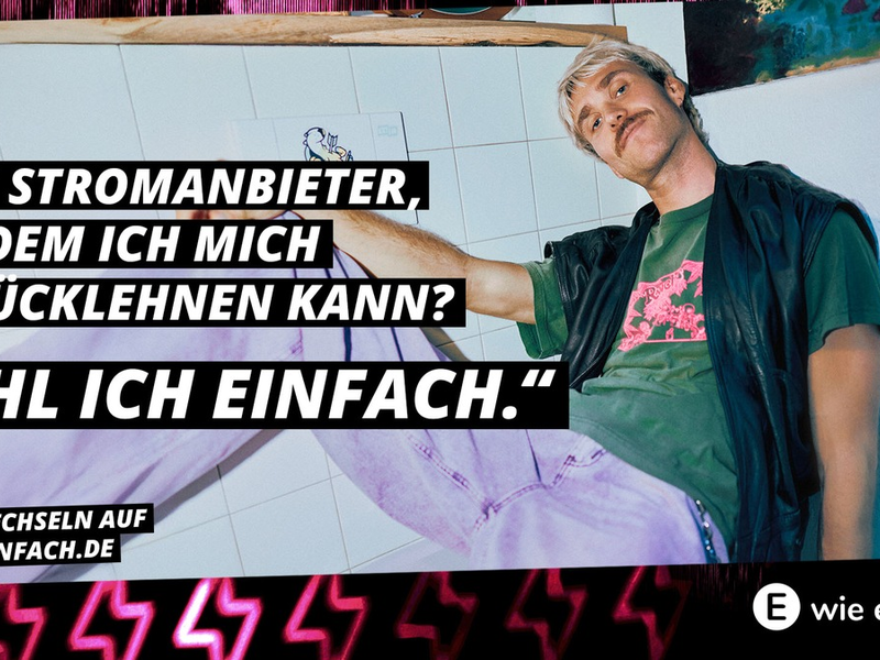 Fühl ich einfach: E WIE EINFACH zeigt, wie man die junge Zielgruppe begeistert. Emotionale Kampagne mit Sänger Kasi setzt dabei voll auf Gen-Z-Awareness. - Foto: presseportal.de