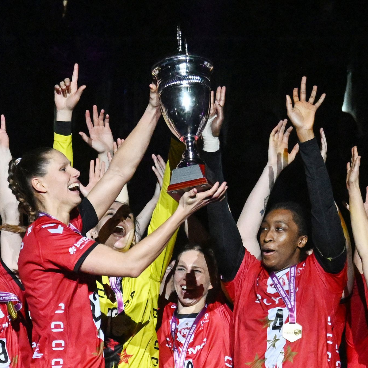 Erfolgsverwöhnt: Vorige Saison gewann die HB Ludwigsburg Pokal und Meisterschaft. - Foto: Marijan Murat/dpa