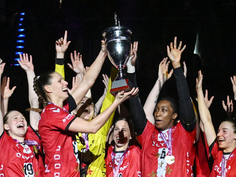 Erfolgsverwöhnt: Vorige Saison gewann die HB Ludwigsburg Pokal und Meisterschaft. - Foto: Marijan Murat/dpa