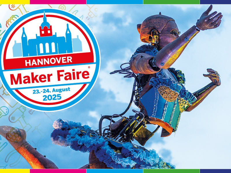 Maker Faire Hannover: Umgebauter Elektro-Golf 2, 3D-Schoko-Printer und eine Musikbox zum Selberbauen / Maker zeigen geniale Projekte - Foto: presseportal.de