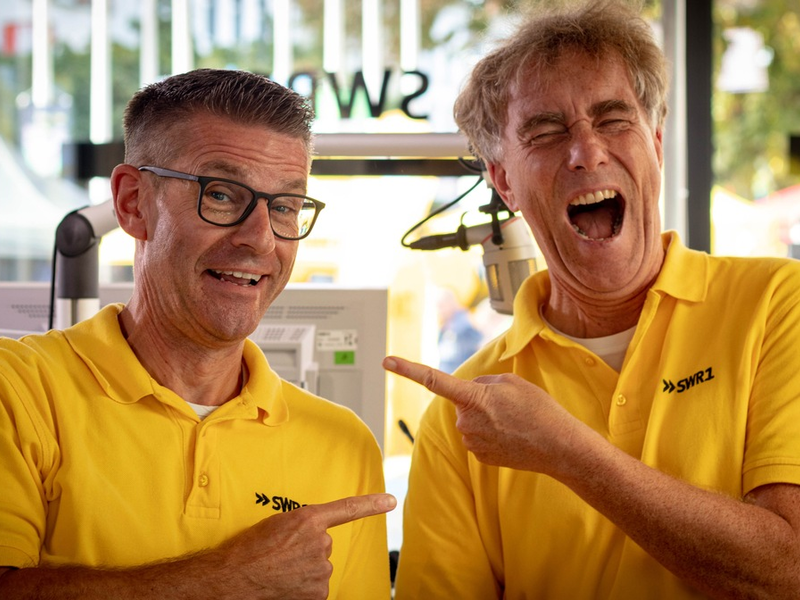 SWR1 Hitparade Rheinland-Pfalz mit neuem Gläsernen Studio in Koblenz - Foto: presseportal.de