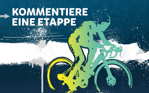 Radsport-Fan Ivo (12) und ARD-Sportreporter Florian Naß kommentieren Deutschland Tour-Etappe / Team Timster blickt hinter die Kulissen der Live-Übertragung - Foto: presseportal.de