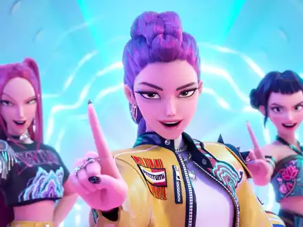 Im Netflix-Hit «KPop Demon Hunters» geht es um die Girl-Band Huntrix. - Foto: -/©2025 Netflix/dpa