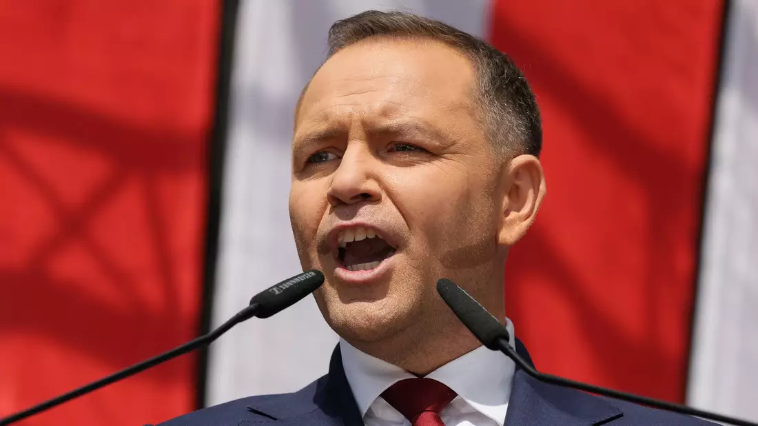 Polens neuer Präsident Karol Nawrocki legt am Mittwoch den Amtseid ab. (Archivbild) - Bild: Pawel Supernak/PAP/dpa