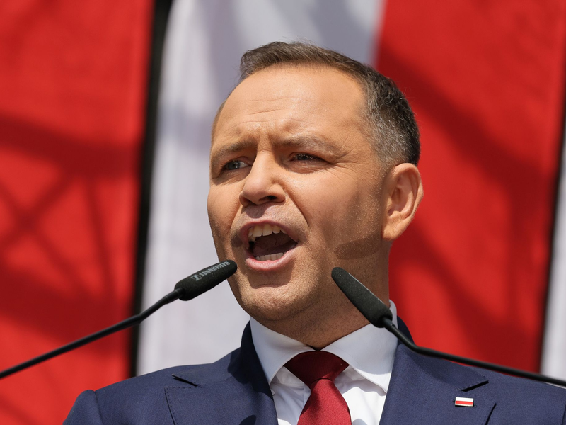 Polens neuer Präsident Karol Nawrocki legt am Mittwoch den Amtseid ab. (Archivbild) - Foto: Pawel Supernak/PAP/dpa