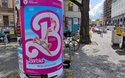 Werbung für Barbie-Film (Archiv) - Foto: über dts Nachrichtenagentur