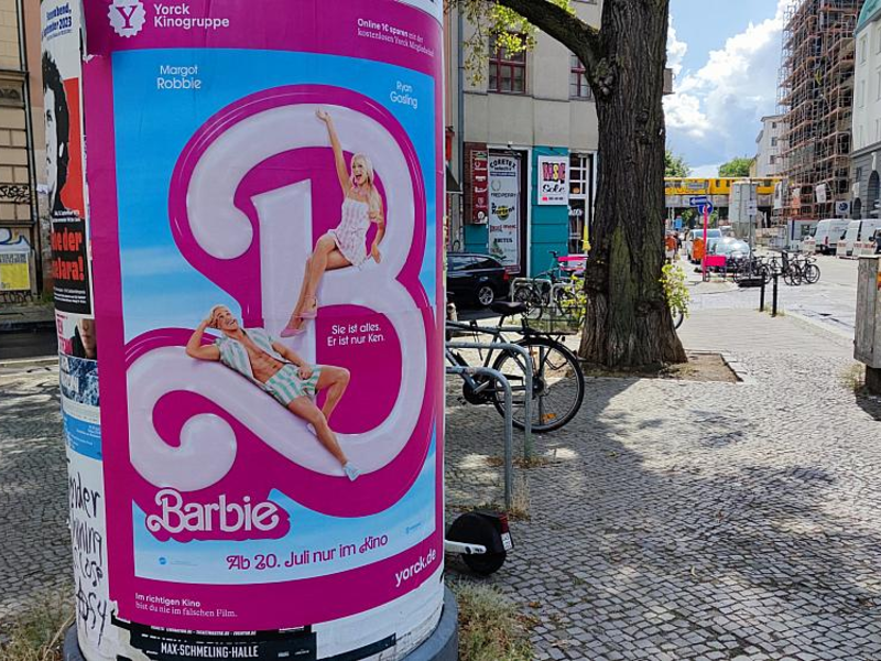 Werbung für Barbie-Film (Archiv) - Foto: über dts Nachrichtenagentur